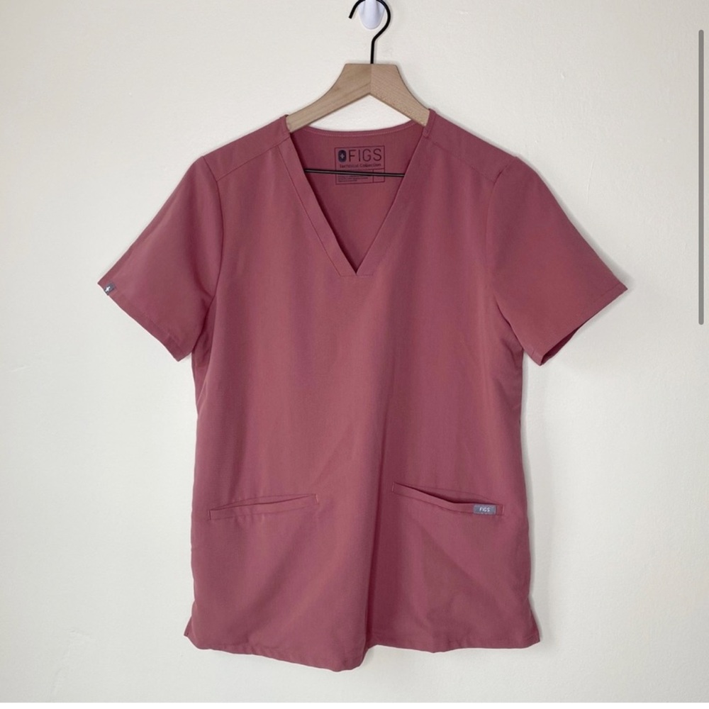 Figs Scurbs Mauve Medium Casma Top